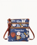 Dooney MLB Rays Triple Zip Crossbody Rays ID-Sey922hl Dooney MLB Rays Triple Zip Crossbody Rays ID-Sey922hl