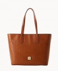 Dooney Ostrich Large Tote Caramel ID-SUonGXPE Dooney Ostrich Large Tote Caramel ID-SUonGXPE