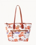 Dooney Collegiate Clemson Tote CLEMSON ID-SVv7jCAt Dooney Collegiate Clemson Tote CLEMSON ID-SVv7jCAt