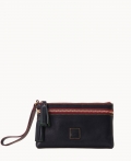 Dooney Florentine Double Zip Wristlet Navy ID-TMJPNVBR Dooney Florentine Double Zip Wristlet Navy ID-TMJPNVBR