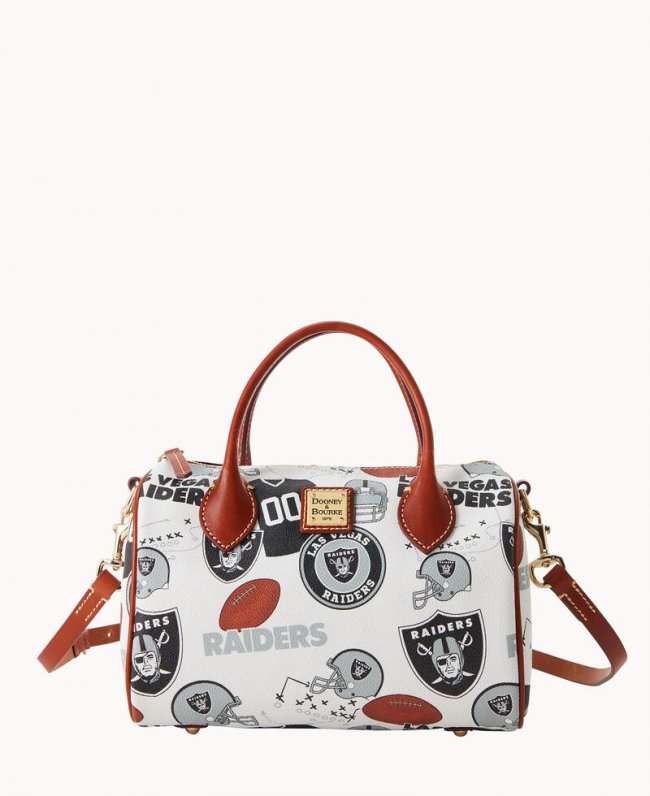 Dooney NFL Raiders Barrel Satchel RAIDERS ID-tsLItN5p Dooney NFL Raiders Barrel Satchel RAIDERS ID-tsLItN5p