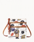 Dooney NFL Ravens N S Triple Zip Crossbody RAVENS ID-TWmfXUMb Dooney NFL Ravens N S Triple Zip Crossbody RAVENS ID-TWmfXUMb