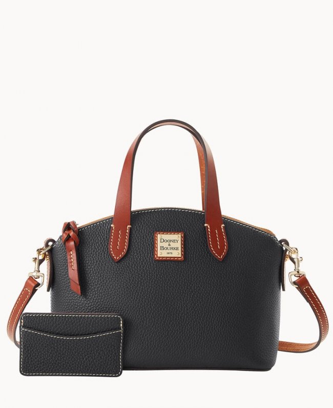 Dooney Pebble Grain Ruby Bag With Card Case Black ID-U9sRINyO Dooney Pebble Grain Ruby Bag With Card Case Black ID-U9sRINyO