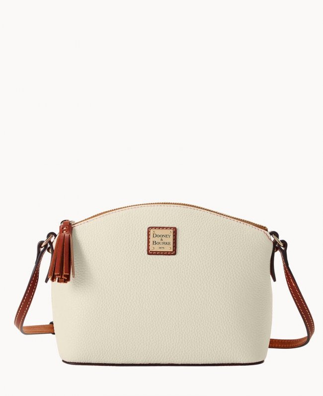 Dooney Pebble Grain Robin Crossbody Bone ID-Ul06S4Hp Dooney Pebble Grain Robin Crossbody Bone ID-Ul06S4Hp
