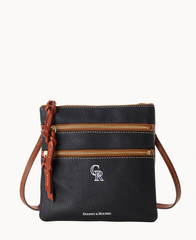 Dooney MLB Rockies N S Triple Zip Crossbody ROCKIES ID-UwSL8NIN Dooney MLB Rockies N S Triple Zip Crossbody ROCKIES ID-UwSL8NIN