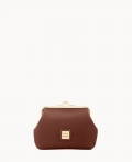 Dooney Saffiano Large Framed Purse Amber ID-v1I1675p Dooney Saffiano Large Framed Purse Amber ID-v1I1675p