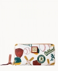 Dooney MLB Athletics Large Zip Around Wristlet ATHLETICS ID-v9UOvlns Dooney MLB Athletics Large Zip Around Wristlet ATHLETICS ID-v9UOvlns