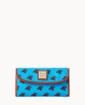 Dooney NFL Panthers Continental Clutch PANTHERS ID-VKJioUTs Dooney NFL Panthers Continental Clutch PANTHERS ID-VKJioUTs