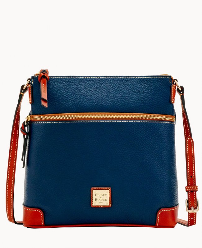 Dooney Pebble Grain Crossbody Midnight Blue ID-wx80Ry1J Dooney Pebble Grain Crossbody Midnight Blue ID-wx80Ry1J