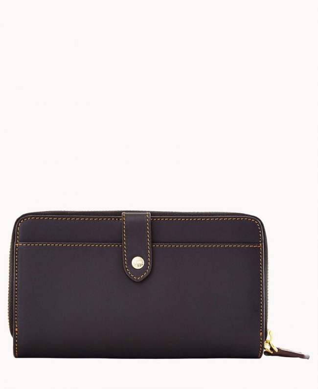 Dooney Alto Large Double Zip Organizer Black ID-x1fqG5ag Dooney Alto Large Double Zip Organizer Black ID-x1fqG5ag