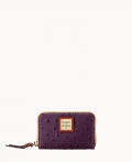 Dooney Ostrich Large Zip Around Credit Card Case Plum Wine ID-xCyza8BX Dooney Ostrich Large Zip Around Credit Card Case Plum Wine ID-xCyza8BX