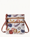Dooney MLB Twins N S Triple Zip Crossbody TWINS ID-XfSwh7lI Dooney MLB Twins N S Triple Zip Crossbody TWINS ID-XfSwh7lI