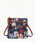 Dooney MLB Yankees N S Triple Zip Crossbody Yankees ID-xNPaR8XY Dooney MLB Yankees N S Triple Zip Crossbody Yankees ID-xNPaR8XY