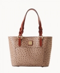 Dooney Ostrich Small Gretchen Tote Light Taupe ID-xqsfo0oS Dooney Ostrich Small Gretchen Tote Light Taupe ID-xqsfo0oS