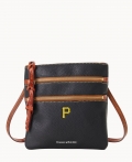 Dooney MLB Pirates N S Triple Zip Crossbody PIRATES ID-XR9Cps1k Dooney MLB Pirates N S Triple Zip Crossbody PIRATES ID-XR9Cps1k