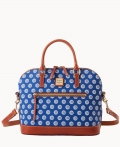 Dooney MLB Cubs Domed Zip Satchel CUBS ID-yPQNSNqZ