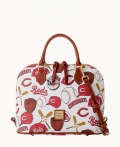 Dooney MLB Reds Zip Zip Satchel REDS ID-z92loZmz Dooney MLB Reds Zip Zip Satchel REDS ID-z92loZmz