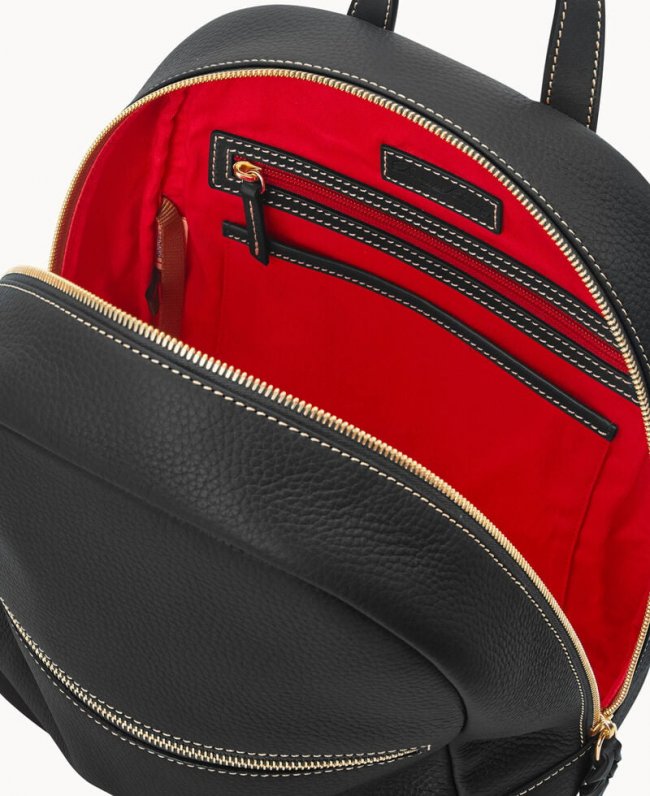 Dooney Pebble Grain Ronnie Backpack Black ID-ZBUnab1Q Dooney Pebble Grain Ronnie Backpack Black ID-ZBUnab1Q