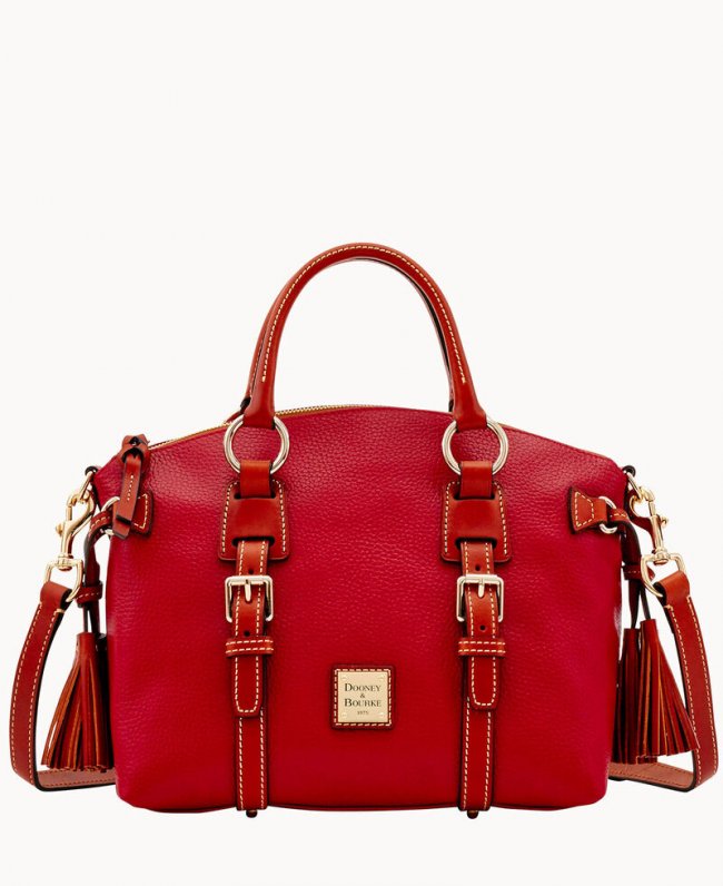 Dooney Pebble Grain Bristol Satchel Red ID-zhw4Hvyj Dooney Pebble Grain Bristol Satchel Red ID-zhw4Hvyj