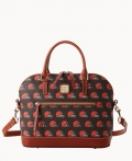 Dooney NFL Browns Domed Zip Satchel Browns ID-ziUF95UI Dooney NFL Browns Domed Zip Satchel Browns ID-ziUF95UI