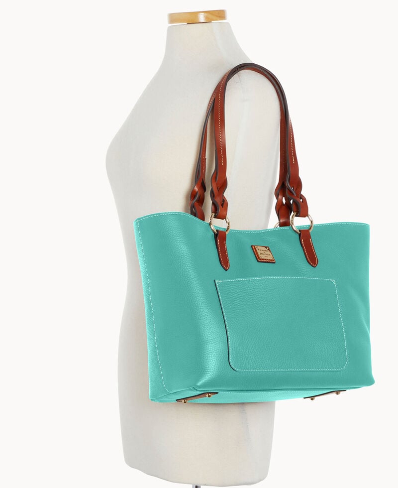 Dooney Pebble Grain Tammy Tote Spearmint ID-47h1k0yr