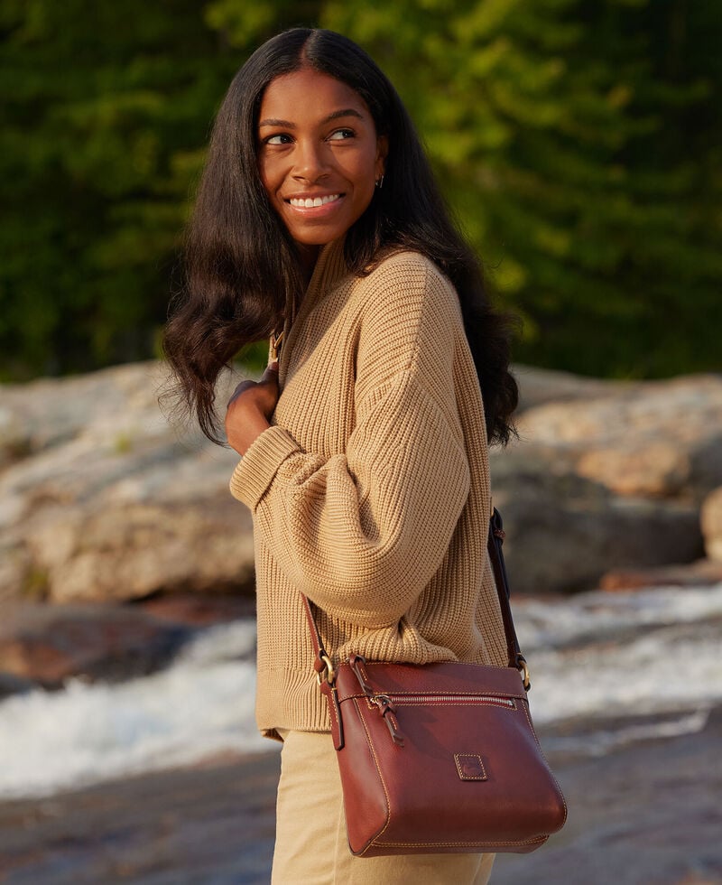Dooney Florentine Allison Crossbody Salmon ID-4UV9HZ3v