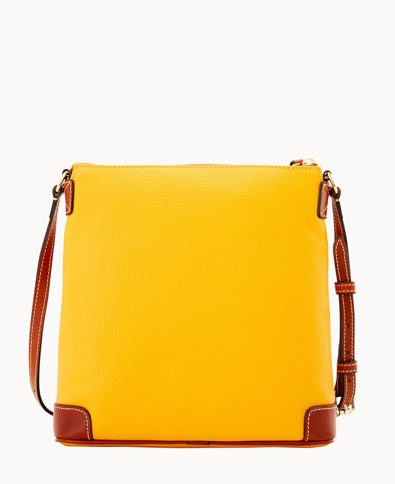 Dooney Pebble Grain Crossbody Dandelion ID-4XKB3WAp