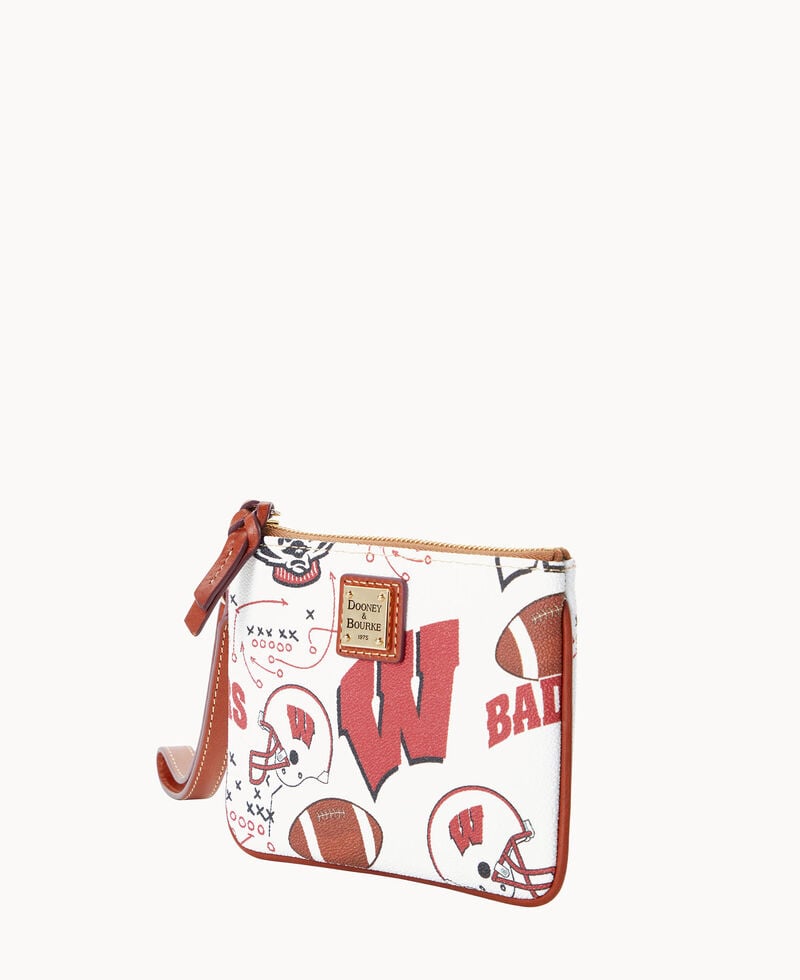 Dooney Collegiate Wisconsin Stadium Wristlet Wisconsin ID-4hRhzvBE