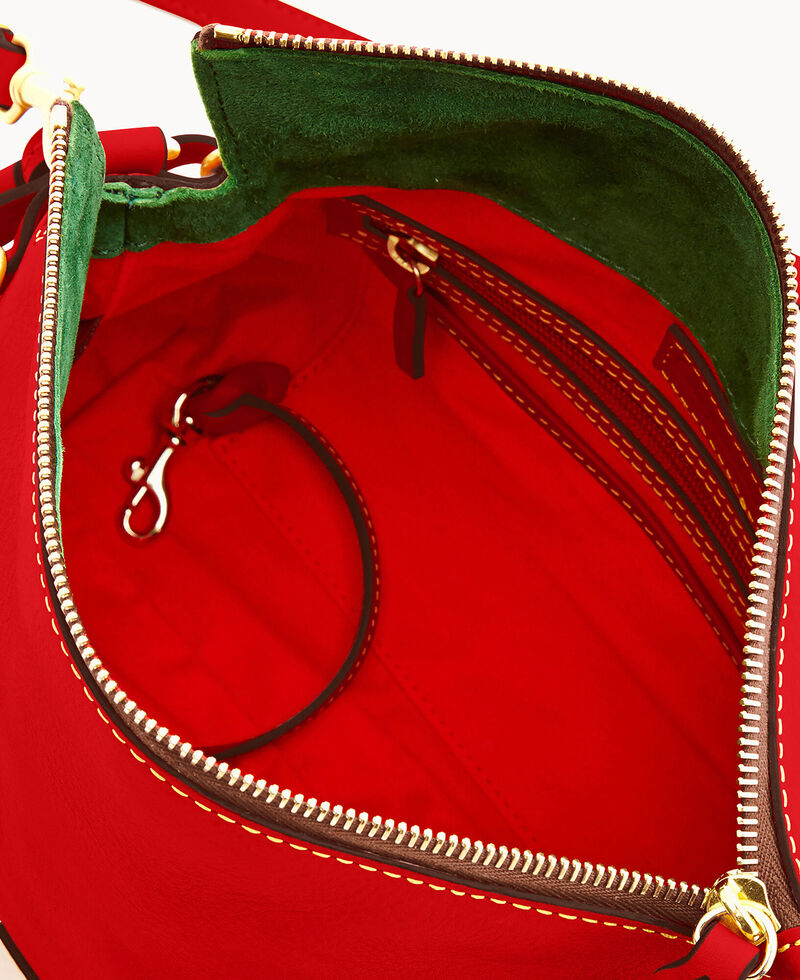 Dooney Florentine Mini Satchel Red ID-5bmg448H