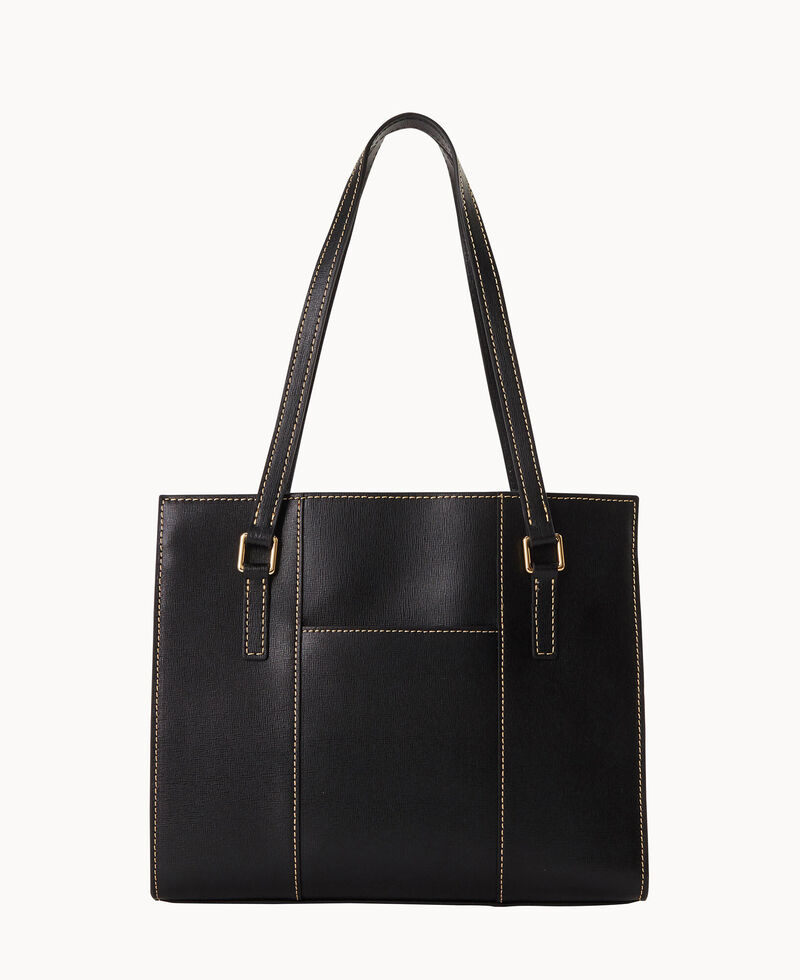 Dooney Saffiano Charlotte Black Black ID-6lV179tL