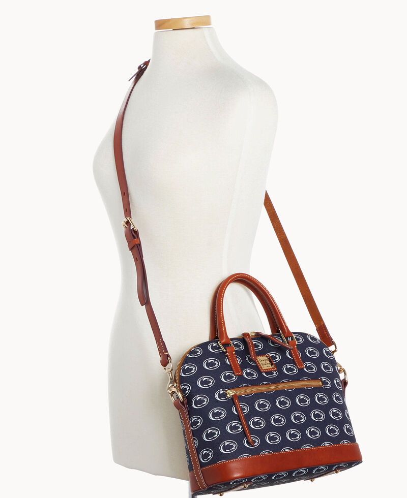Dooney Collegiate Penn State Domed Zip Satchel PENN STATE ID-BesIfXSo