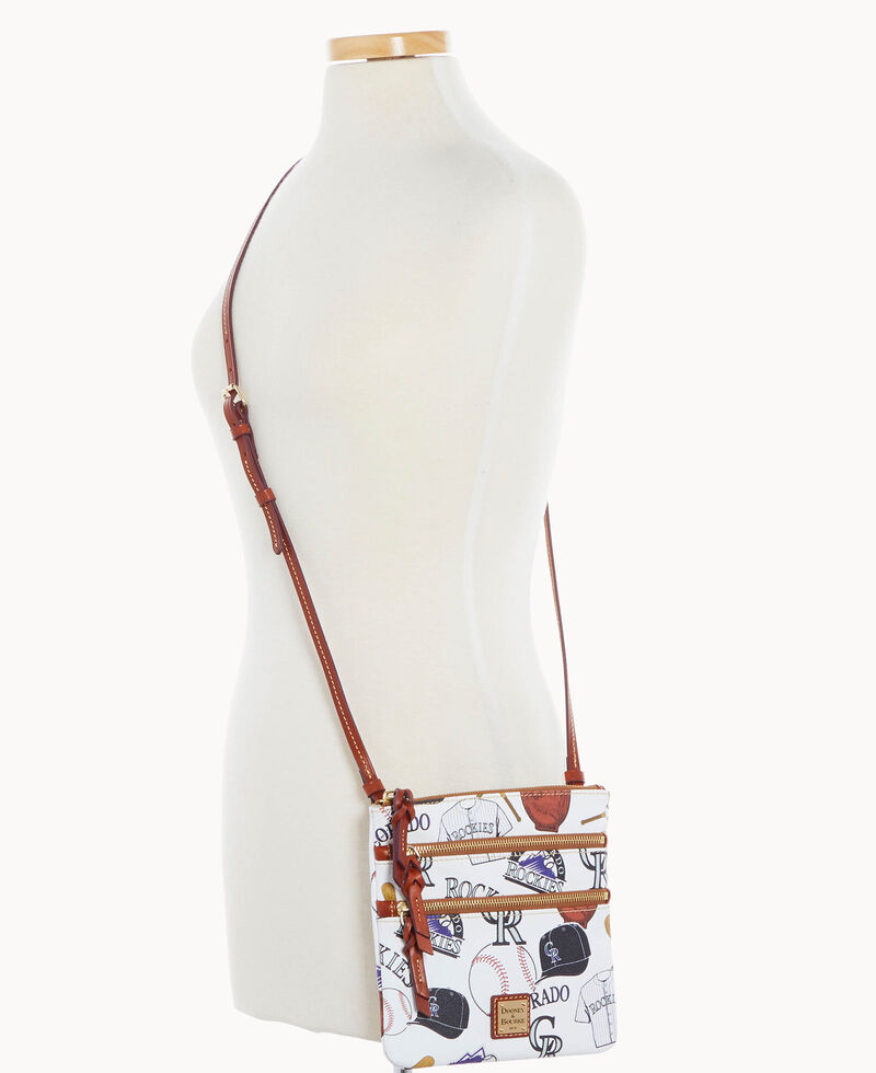 Dooney MLB Rockies N S Triple Zip Crossbody ROCKIES ID-GPU9eMa8