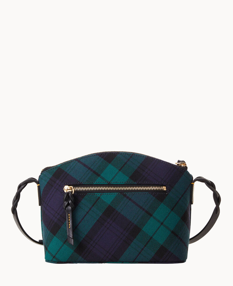 Dooney Tartan Penny Crossbody Navy ID-HXoIwjXB