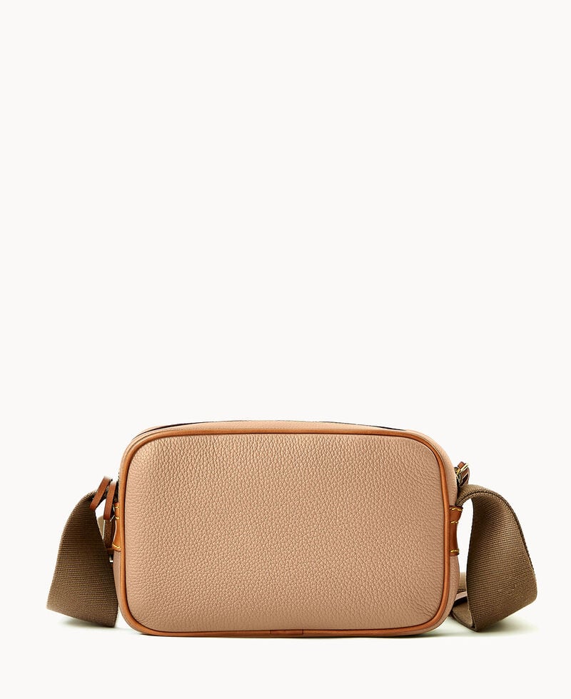Dooney All Weather Leather 3.0 Camera Crossbody 20 Taupe ID-KG67J93S