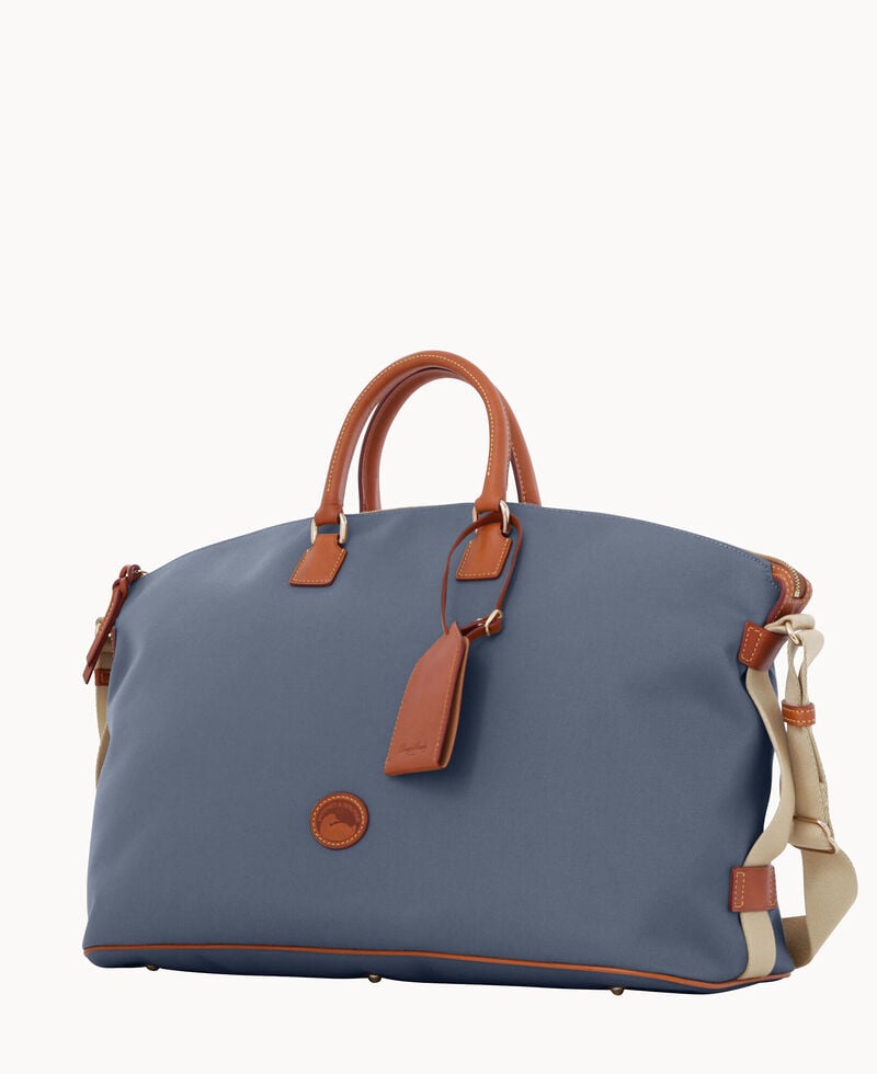 Dooney Getaway Cabriolet Weekender Dark Grey ID-O42PCmBE