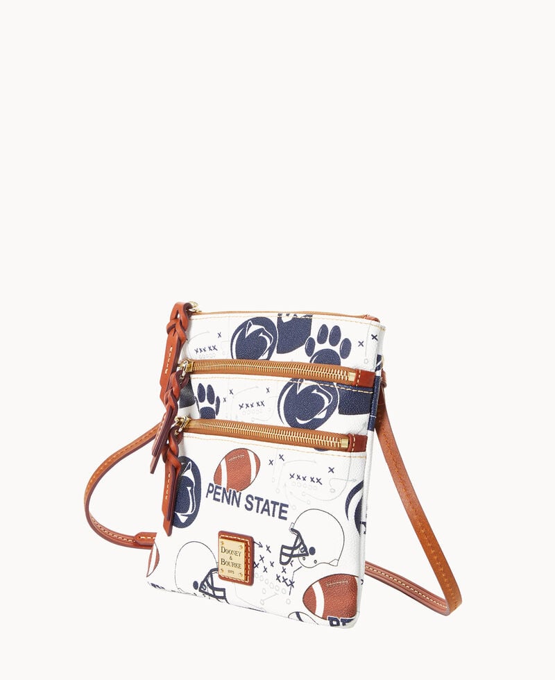 Dooney Collegiate Penn State N S Triple Zip Crossbody PENN STATE ID-OvynMNMx