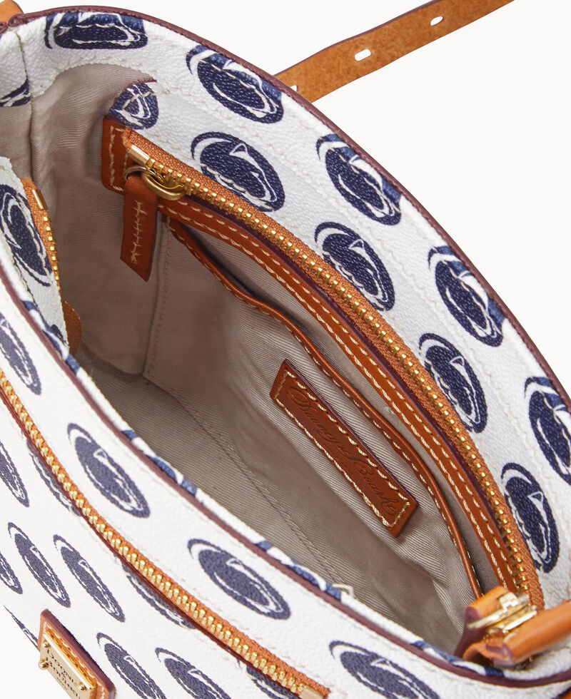 Dooney Collegiate Penn State Small Zip Crossbody PENN STATE ID-RC3E7ARK