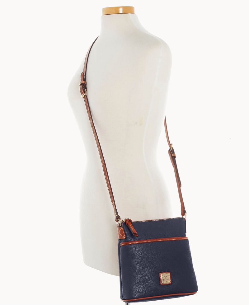 Dooney Pebble Grain Small Everyday Crossbody Midnight Blue ID-UHOXw3ah