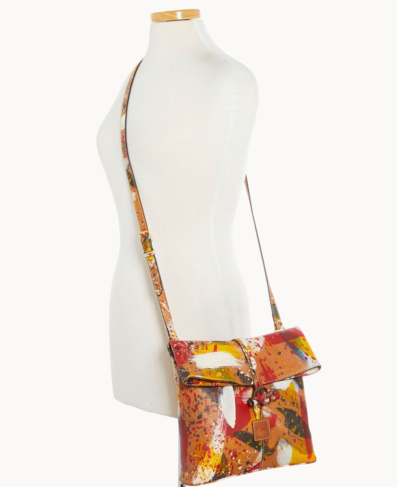 Dooney Florentine Dipinta Medium Toggle Crossbody Natural ID-UvZ7S8lg