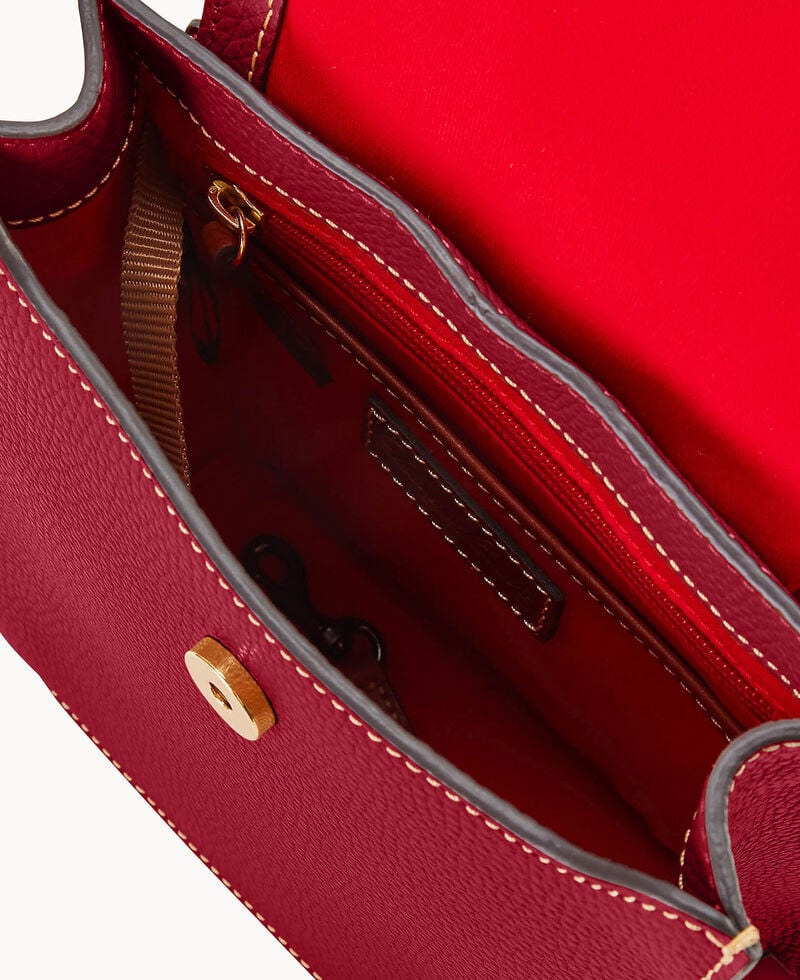 Dooney Pebble Grain Backpack Wine ID-V3E6IMeM