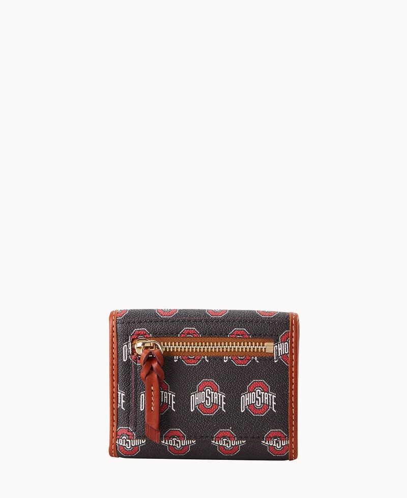Dooney Collegiate Ohio State Flap Credit Card Wallet OHIO STATE ID-WA4wiAMG