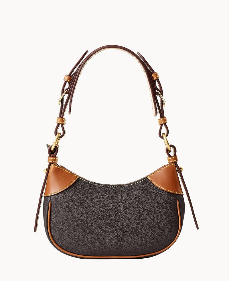 Dooney All Weather Leather 3.0 Demi Shoulder 22 Black ID-WmgVaj6x