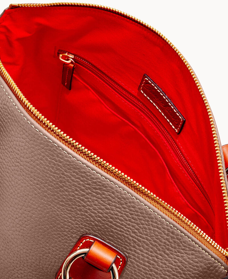Dooney Pebble Grain Bristol Satchel Elephant ID-XCU0yygc