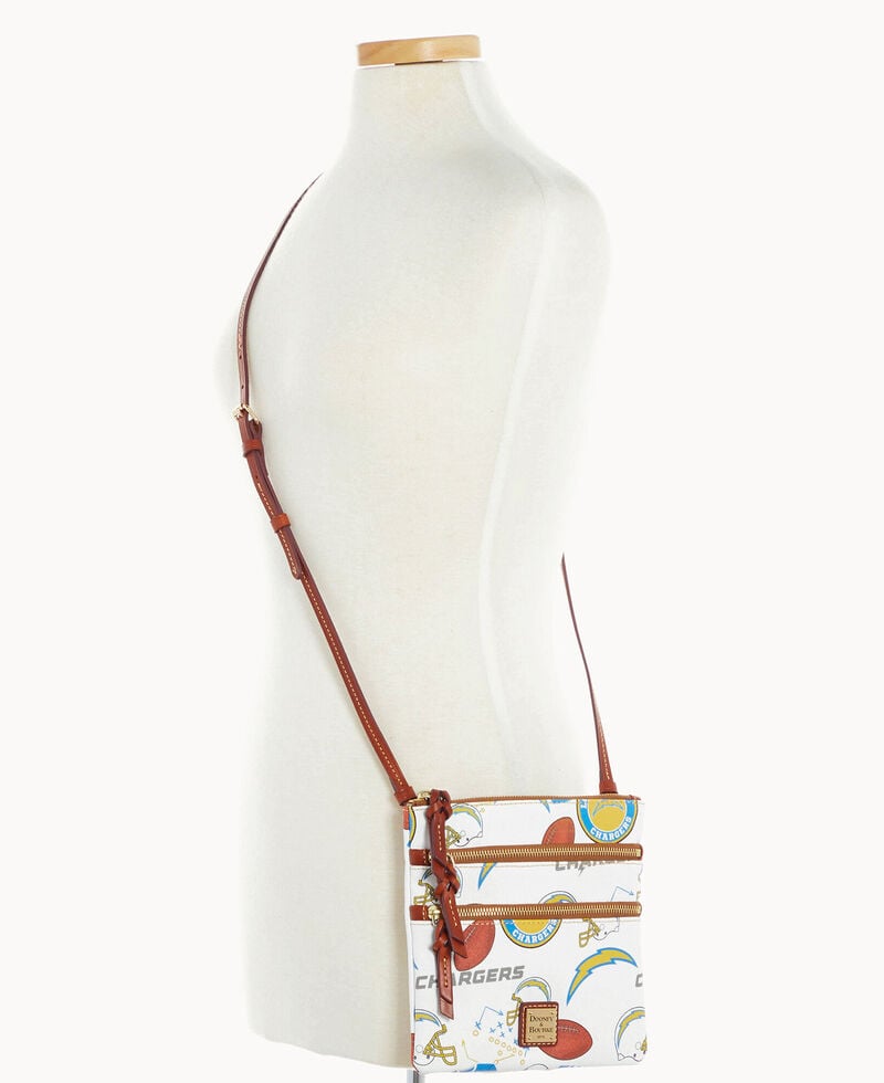Dooney NFL Chargers N S Triple Zip Crossbody CHARGERS ID-baBhVlJb