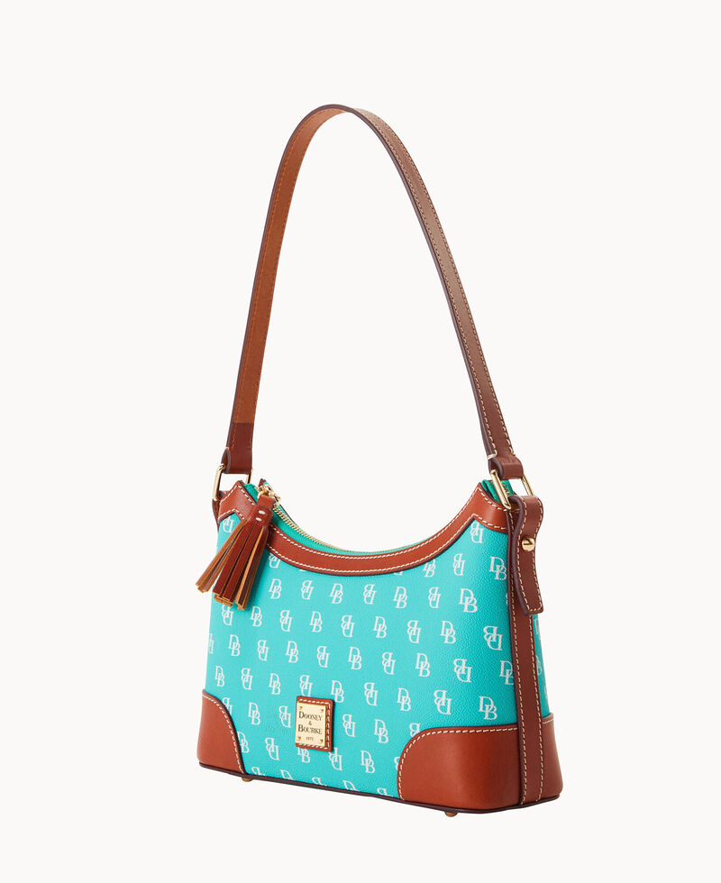 Dooney Gretta Shoulder Bag Sea Foam ID-f7Dljm5I
