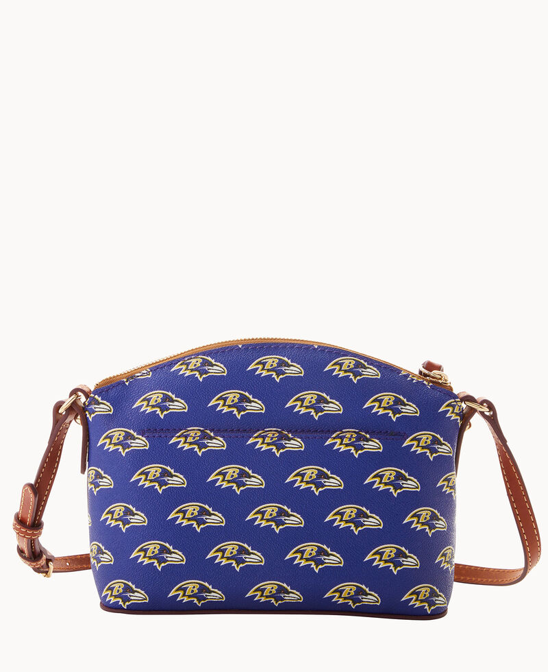 Dooney NFL Ravens Suki Crossbody Med Wristlet RAVENS ID-jcZ8nX9N