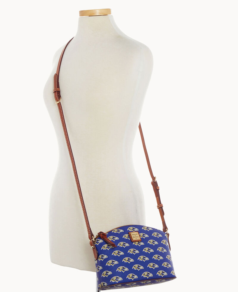Dooney NFL Ravens Suki Crossbody Med Wristlet RAVENS ID-jcZ8nX9N