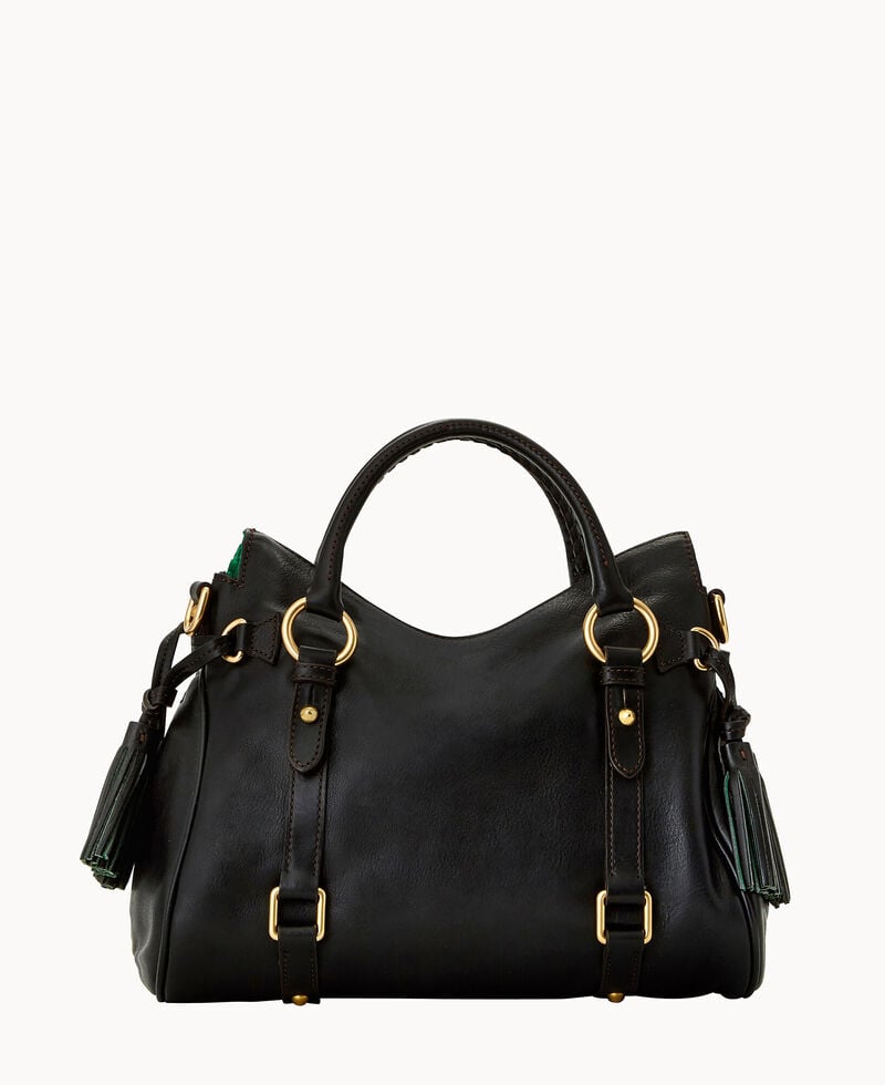 Dooney Florentine Satchel Black Black ID-mS3265ni