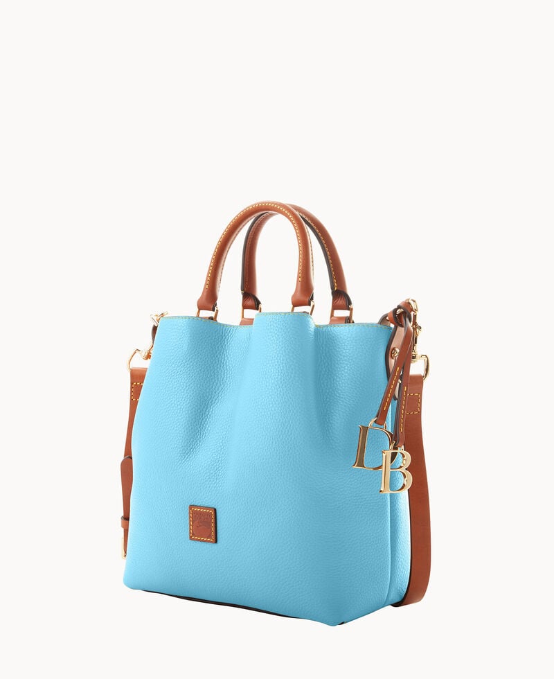 Dooney Pebble Grain Small Barlow Sky Blue ID-oEMuvMuw