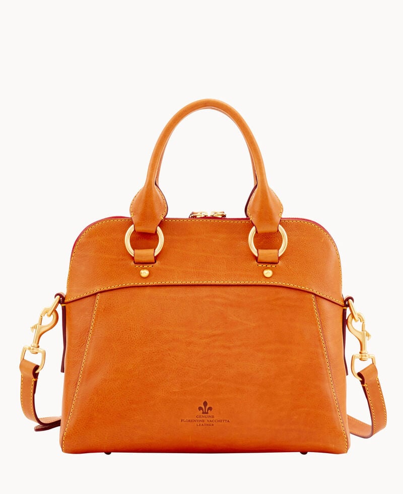 Dooney Florentine Cameron Satchel Natural ID-pa84G1mn